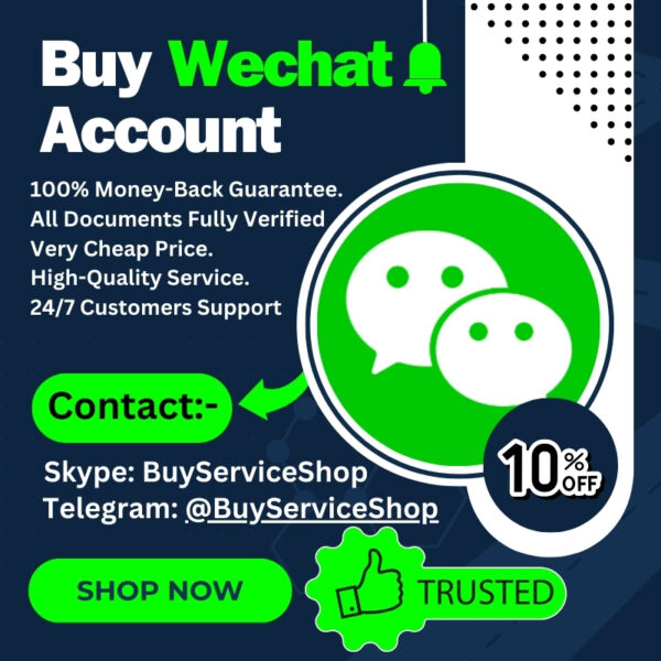 Buy Wechat Account; Buy Wechat Accounts; Buy Old Wechat Account;